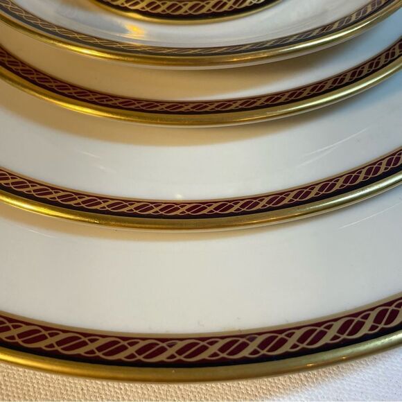 Lenox presidential collection Monroe place setting 5 pieces fine China dishes - Picture 6 of 7